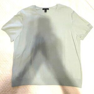Lands' End Sage Green  Short Sleeve T-Shirt Size XL (18-20)